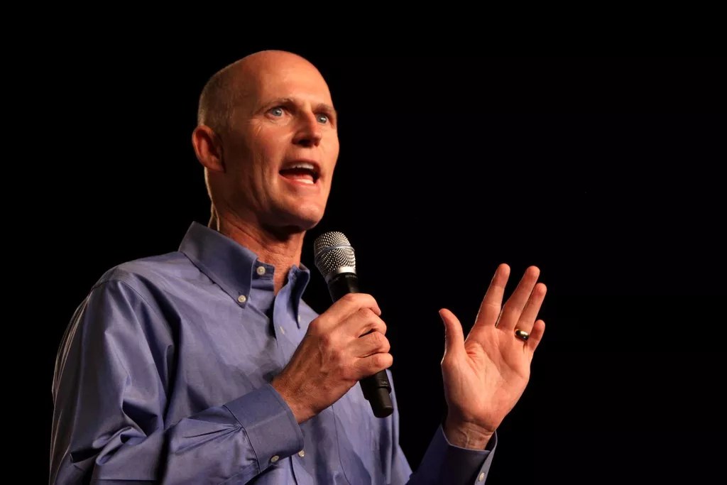 Rick Scott Wants Trump to Declare Fake State of Emergency to Fund the Wall