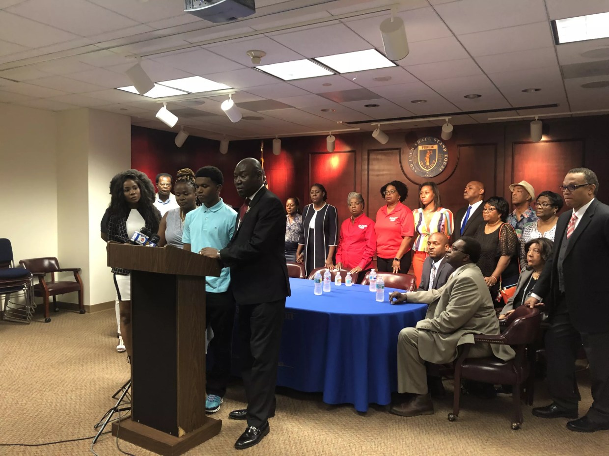 Civil Rights Attorney Benjamin Crump Calls for Charges Against Cops Who Body-Slammed Delucca Rolle