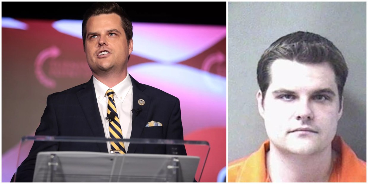 Matt Gaetz, Once Arrested for DUI, Makes Fun of Hunter Biden’s DUI