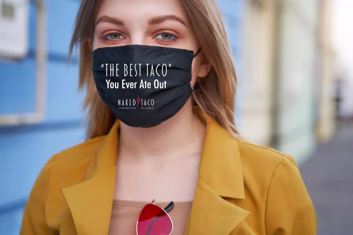 Naked Taco Hosts Drive-In Cinco de Mayo Party, Complete with Cheeky Facemasks
