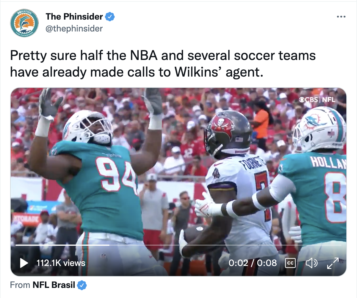 If You Thought the Dolphins Were a Flop This Year, Check Out Christian Wilkins