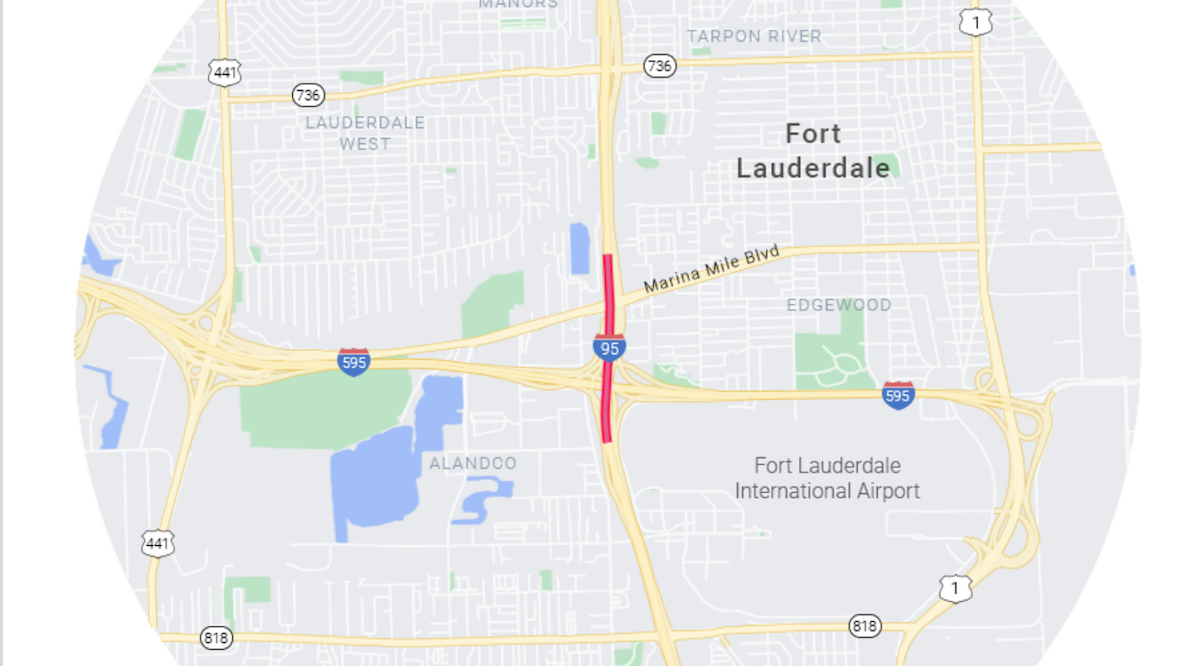 Study: I-95 in Fort Lauderdale Is the Deadliest Mile in America